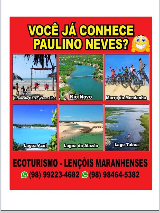 Pousada Lagoa Do Barreiro Azul Paulino Neves Exteriör bild